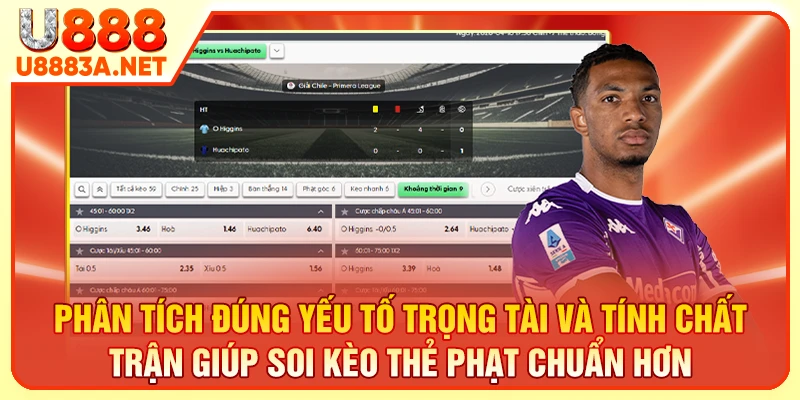 Phân tích đúng yếu tố trọng tài và tính chất trận giúp soi kèo thẻ phạt chuẩn hơn